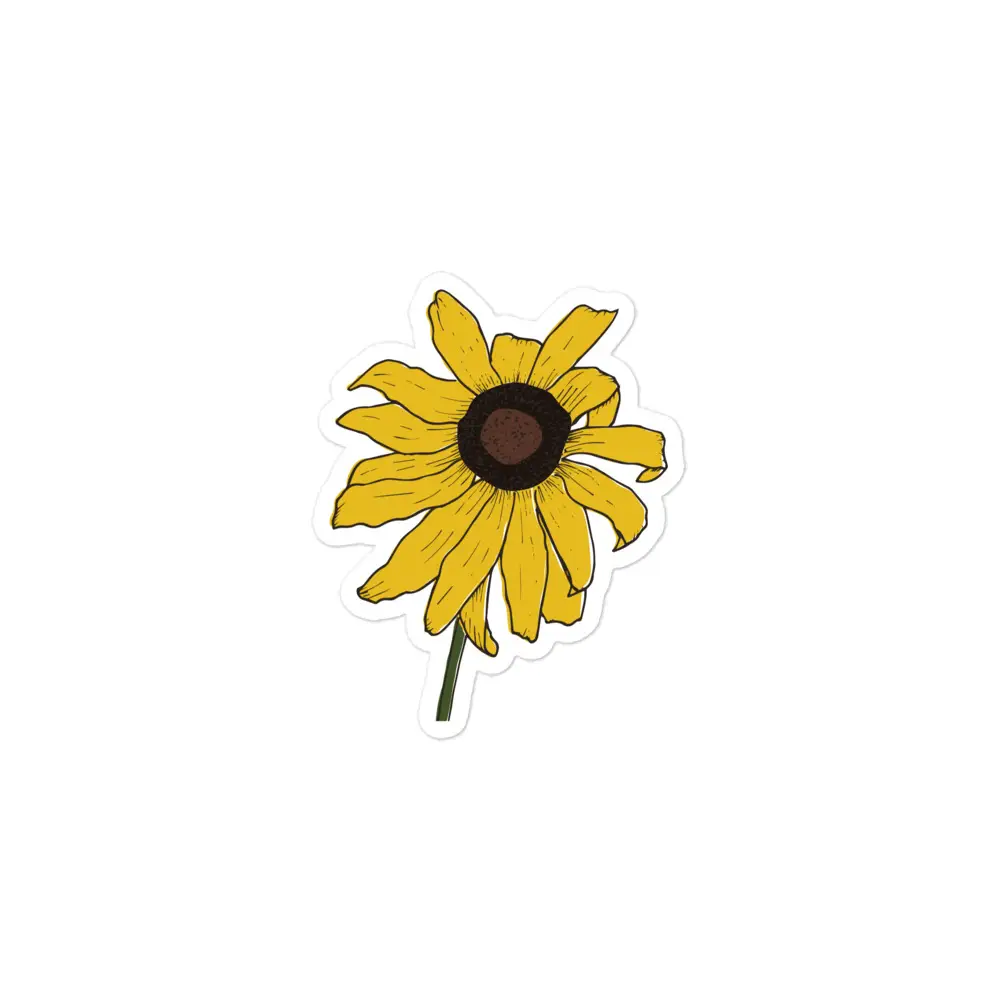 Black Eyed Susan | Sticker - Image 2
