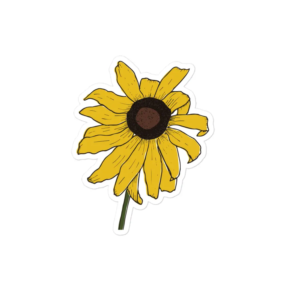 Black Eyed Susan | Sticker - Image 3