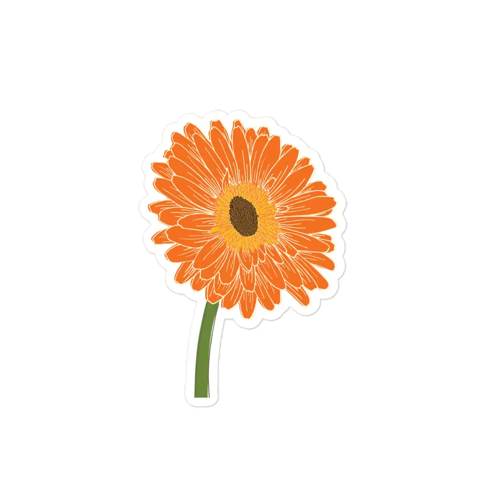 Gerber Daisy | Sticker - Image 3