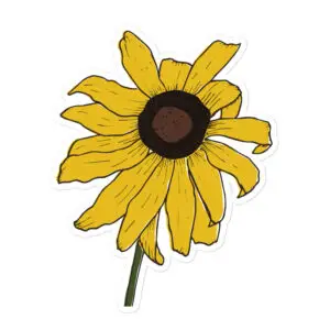 Black Eyed Susan | Sticker