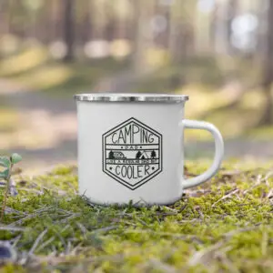 Camping Dad | Enamel Mug