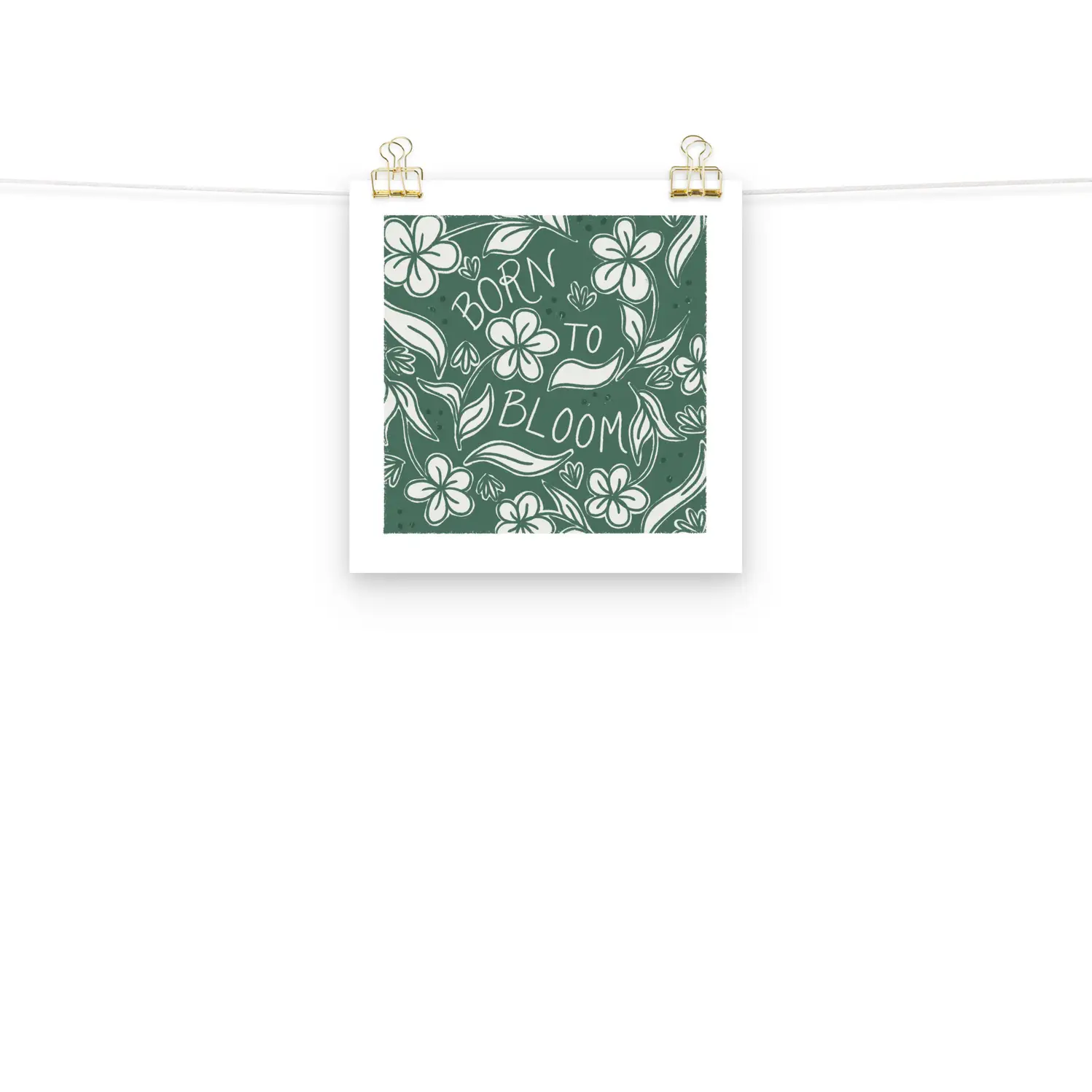 Born to Bloom | Art Print - Image 2