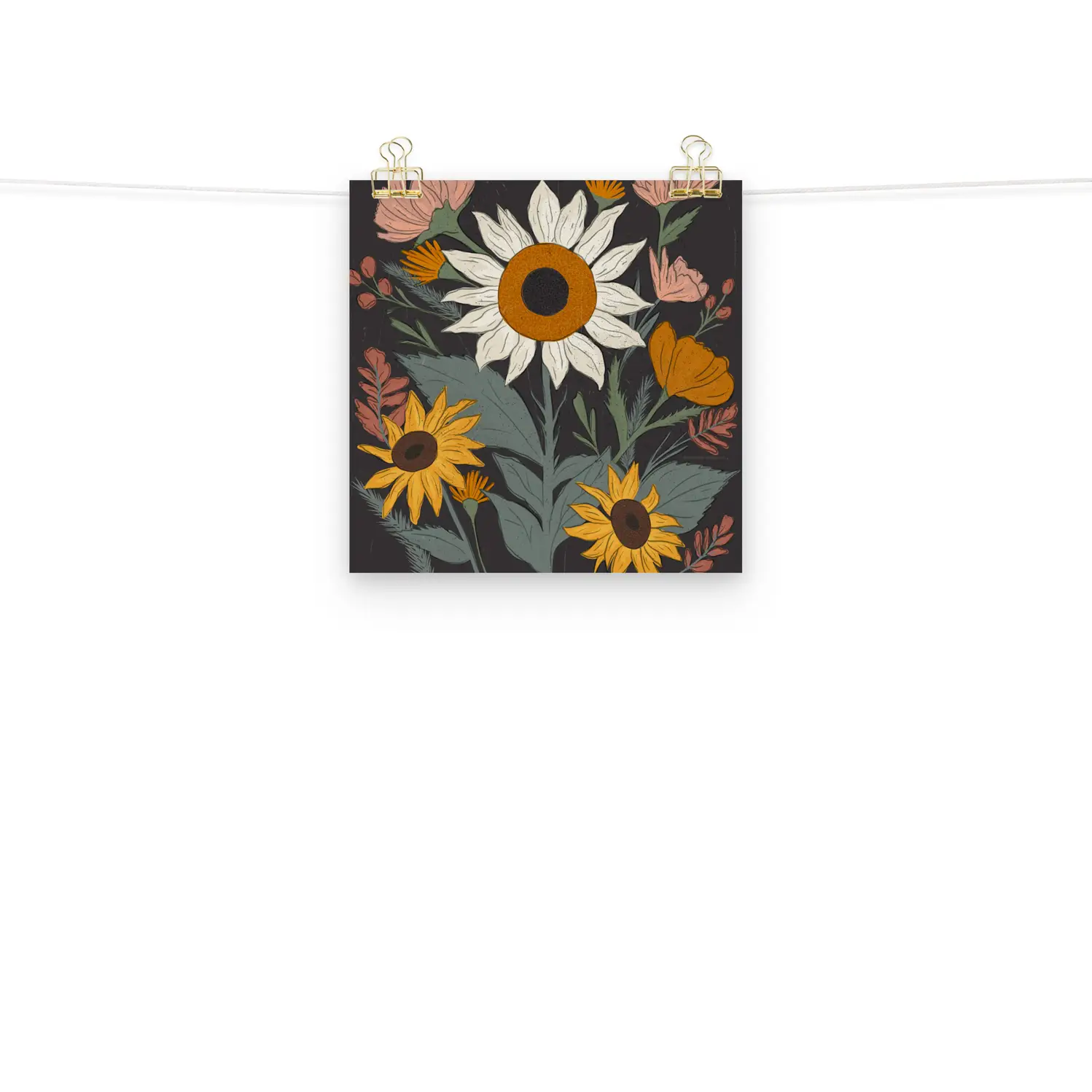 Autumn Flower Display | Print - Image 2