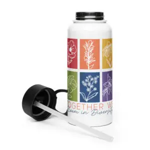Bloom in Diversity | Stainless steel water bottle