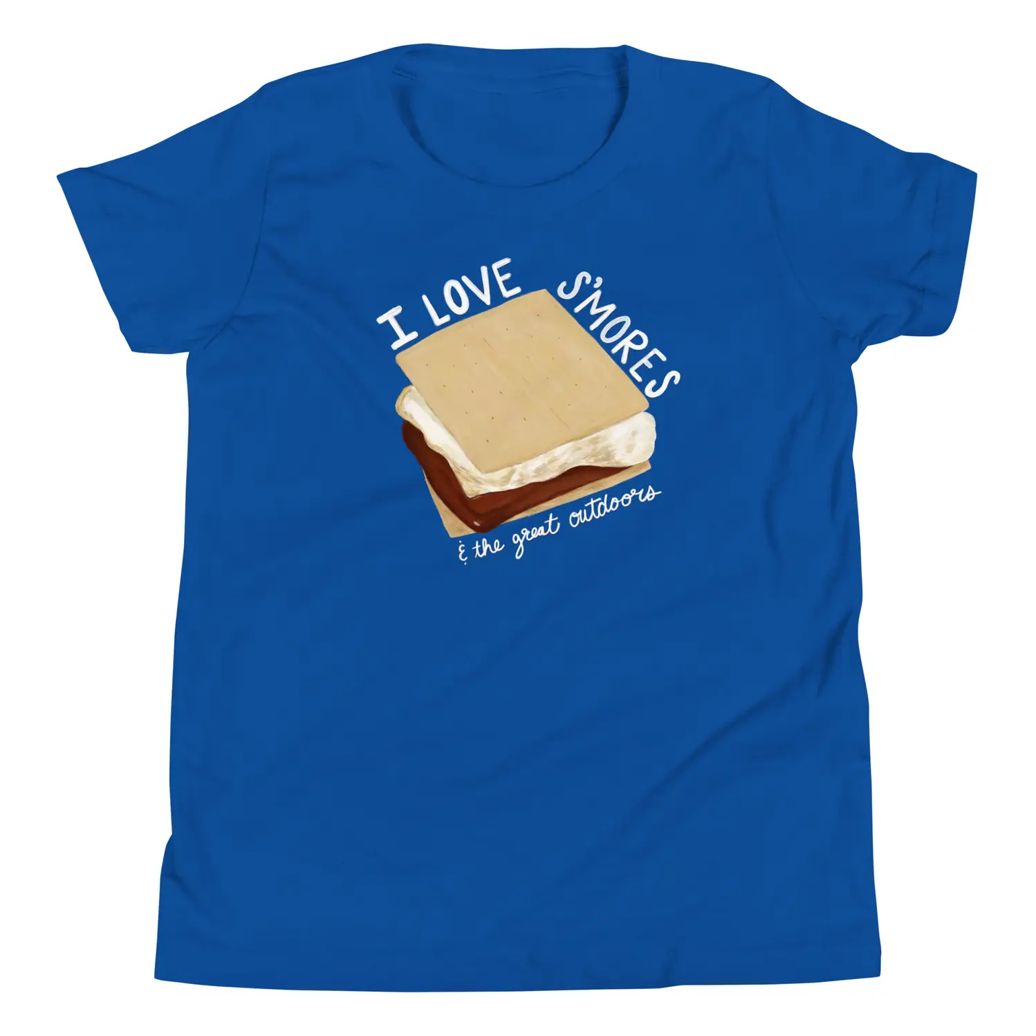 I Love S'Mores & The Great Outdoors | Youth T-Shirt - Image 5